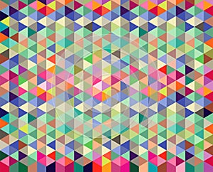 Diamond and Triangle Background Pattern