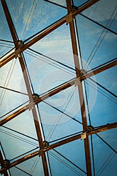 Diamond And Triangle Glass Roof