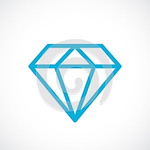 Diamond vector icon