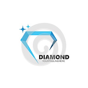 Diamond  vector icon illustration design