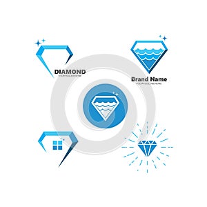 Diamond  vector icon illustration design