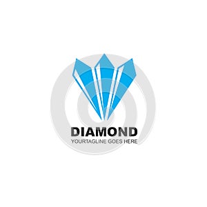Diamond  vector icon illustration design