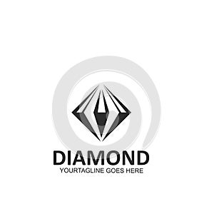 Diamond  vector icon illustration design