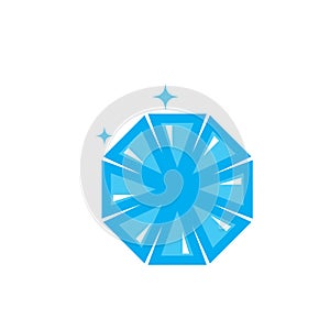 Diamond  vector icon illustration design