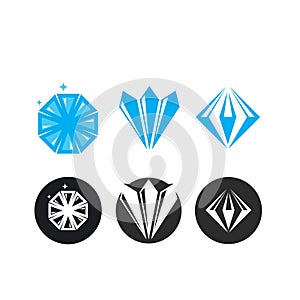 Diamond  vector icon illustration design