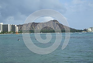 Diamondhead from Waikiki Beach