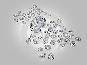 Diamonds, brilliants 6