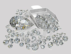 Diamonds, brilliants 9 photo