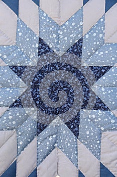 Diamonds closeup  Amish Handmade Quilt