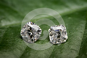 Diamonds Cushion and Asscher Shapes