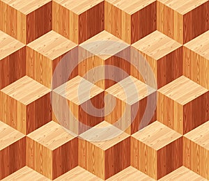 Diamonds Parquet Seamless Floor Pattern