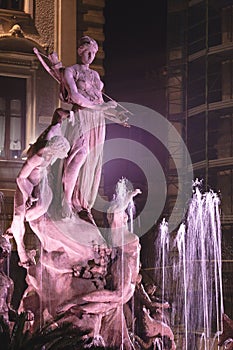 Diana fountain