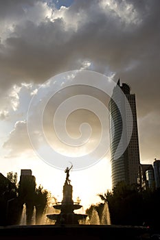 Diana fountain, Mexico City photo