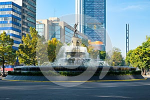 The Diana the Huntress fountain in Mexico City photo