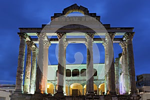 Diana temple, Merida, Badajoz