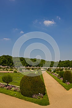 Diane de Poitiers garden - Chenonceau Castle