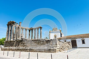 Dianna Temple in Evora. photo
