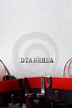 Diarrhea concept view