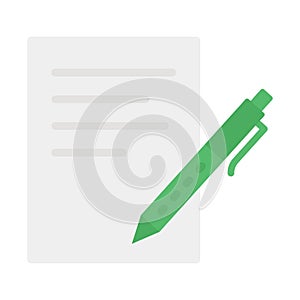 Diary, memo book Vector Icon which can easily modify