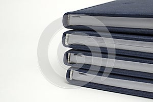 Diary stack corners and free white space , as template for education , business and other ideas for designers