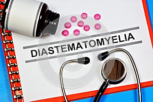 Diastematomyelia is a malformation of the spine and spinal cord.