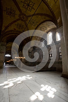 Dibine Light in Hagia Sophia photo