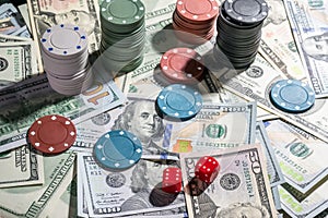 Dice and Chips on Cahe