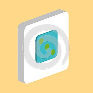 Dice 3 computer symbol