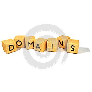 Dice with domains photo