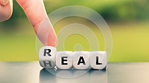 Dice form the expression `real heal`