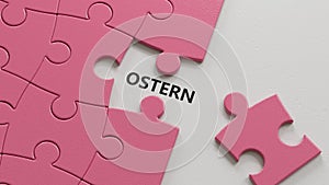 dice form the German word OSTERN (EASTER in English)