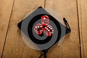 dice are an important part of the tricks of magic artists, illusionists