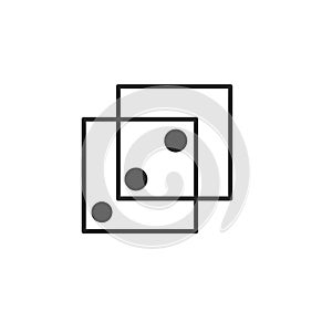 cube geometric shapes icons illustration photo