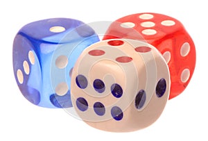 Dice Macro Isolated