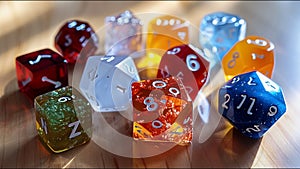 Dice Multicolored Game Die Chance Luck Gamble Win Lose