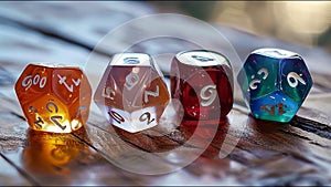 Dice Multicolored Game Die Chance Luck Gamble Win Lose