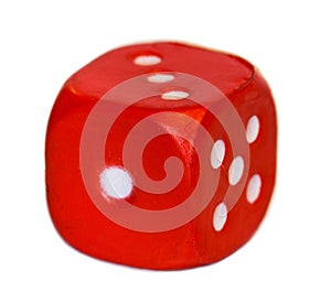 Dice red