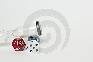 Dice and Timing Glass