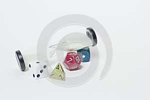 Dice and Timing Glass