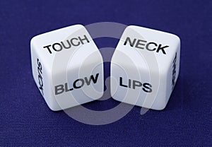 Dices with erotic messages photo