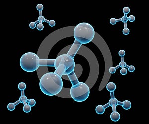 Dichlorodifluoromethane used as a refrigerant and aerosol spray