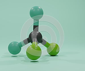 Dichlorodifluoromethane used as a refrigerant and aerosol spray propellant