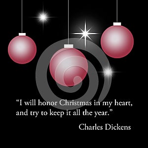 Dickens Christmas Quote