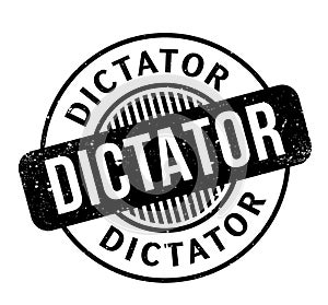 Dictator rubber stamp