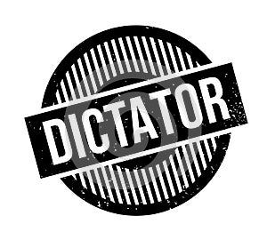 Dictator rubber stamp