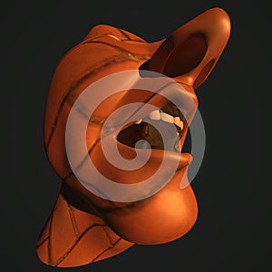 Dictator`s portrait - 3d rendering