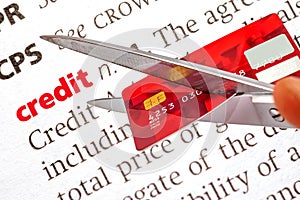 Dictionary definition of credit