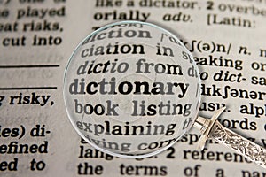 Diccionario en diccionario 