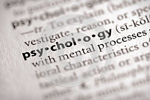 Dictionary Series - Psychology: psychology