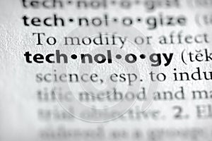Dictionary Series - Science: technology